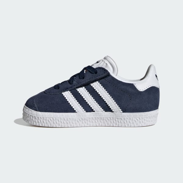 Infant adidas gazelle navy store