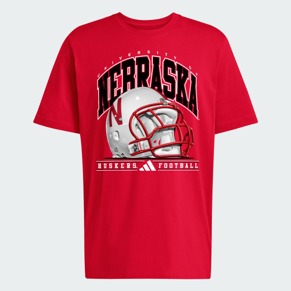 adidas LOUISVILLE CARDINALS FOOTBALL REFRESH M SS TEE - Red | Free