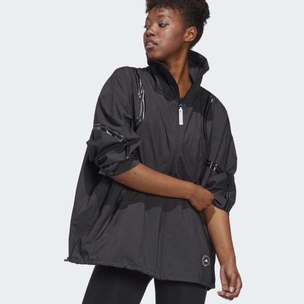 Czerń adidas by Stella McCartney TruePace Woven Jacket