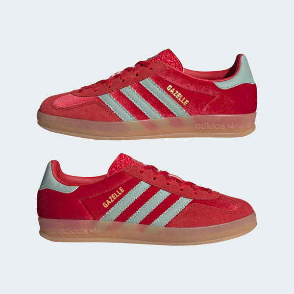 Adidas sneakers red clearance