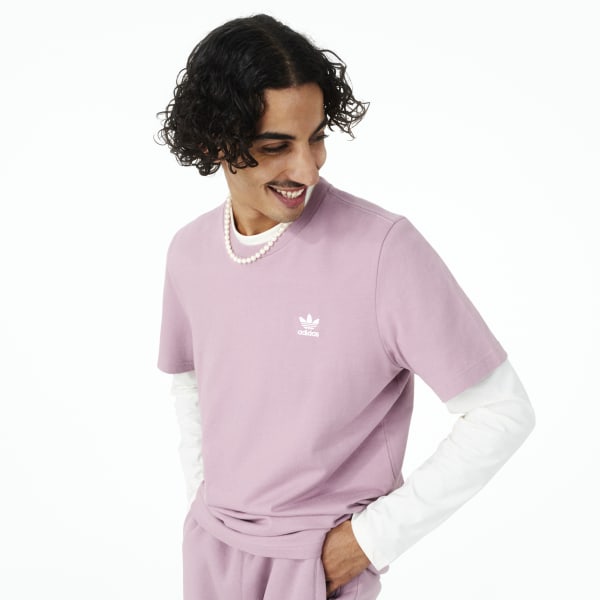 Lila adidas t shirt hot sale