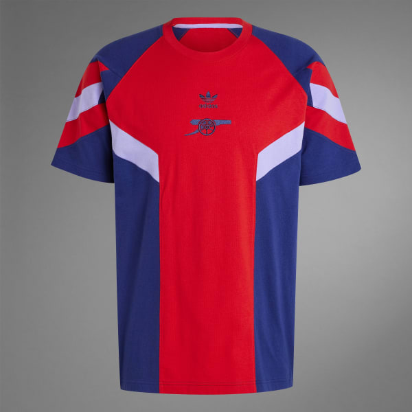 アーセナル Tシャツ adidas original アディダス アーセナル オリジナルス 半袖Tシャツ - ブルー