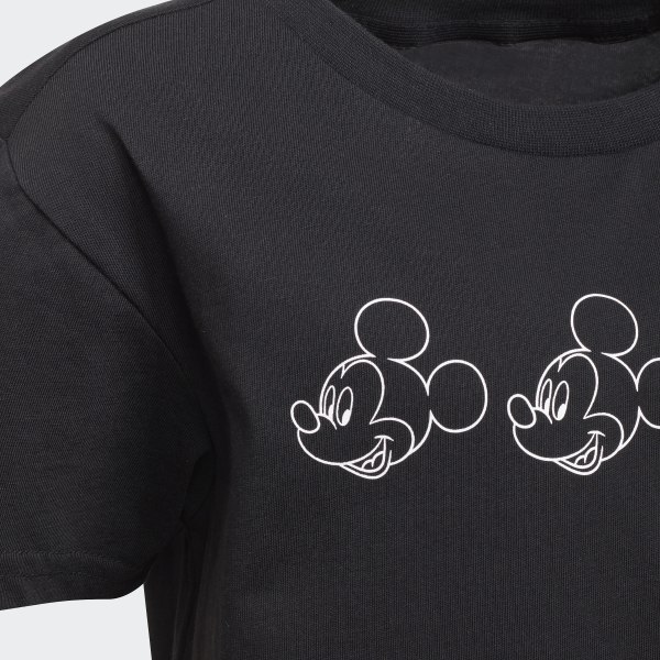 Black Disney Mickey and Friends T-Shirt JJU81