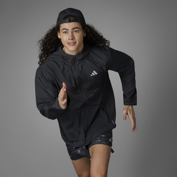 Lサイズ 新品 adidas ADIZERO ランニング ジャケット 撥水 Lサイズ 新品 adidas ADIZERO ランニング ジャケット 撥水