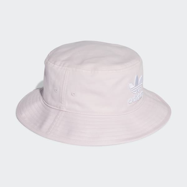 light pink adidas bucket hat