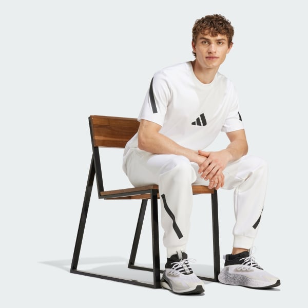 Bianco T-shirt adidas Z.N.E.