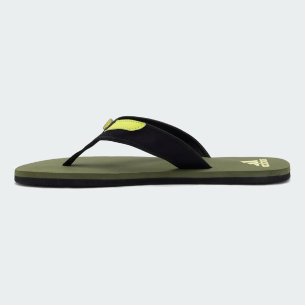 Adidas men's adi rio khaki slippers flip flops hotsell