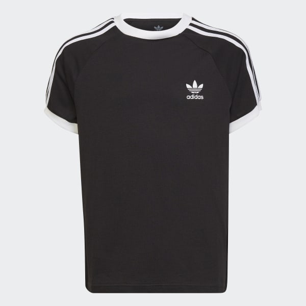 Black Adicolor 3-Stripes T-Shirt LA794