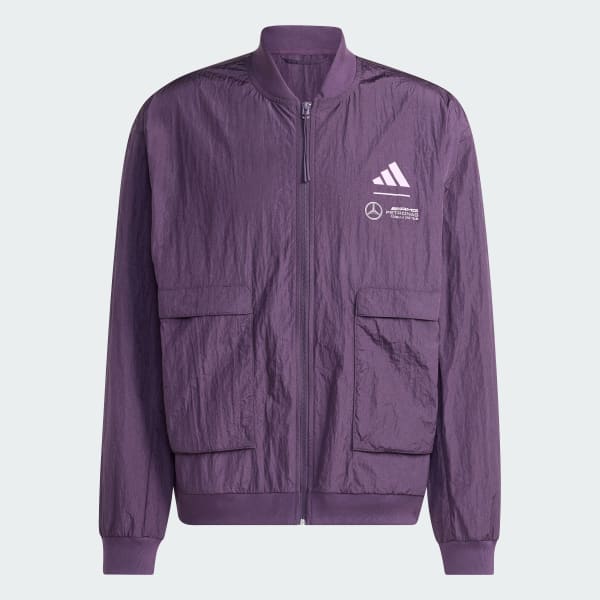 Μωβ Υφαντό premium bomber jacket Mercedes-AMG Petronas Formula One Team