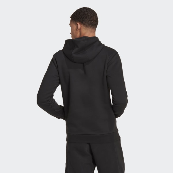 Preto Camisola com Capuz London