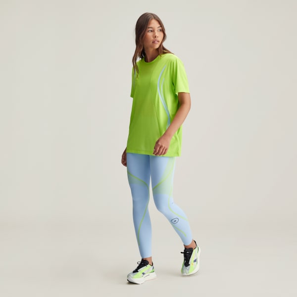 Green adidas by Stella McCartney TruePace Running Tee