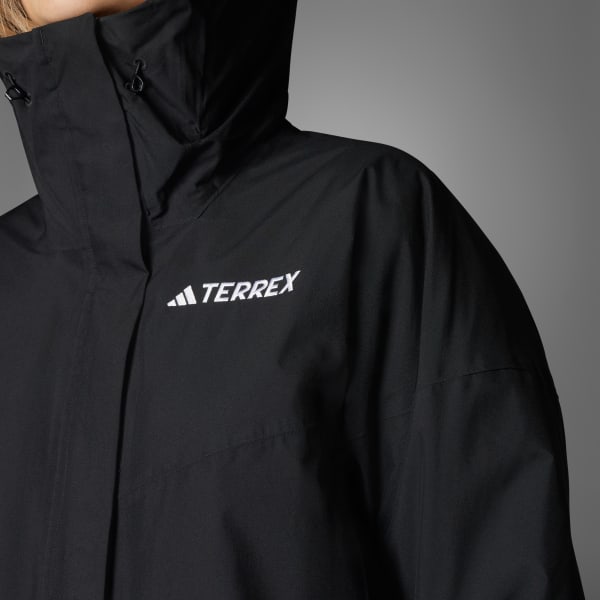 cerná Bunda Terrex Multi 2L Rain.Rdy Insulated 