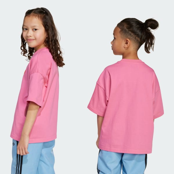 Rosa T-shirt Trefoil Bambini