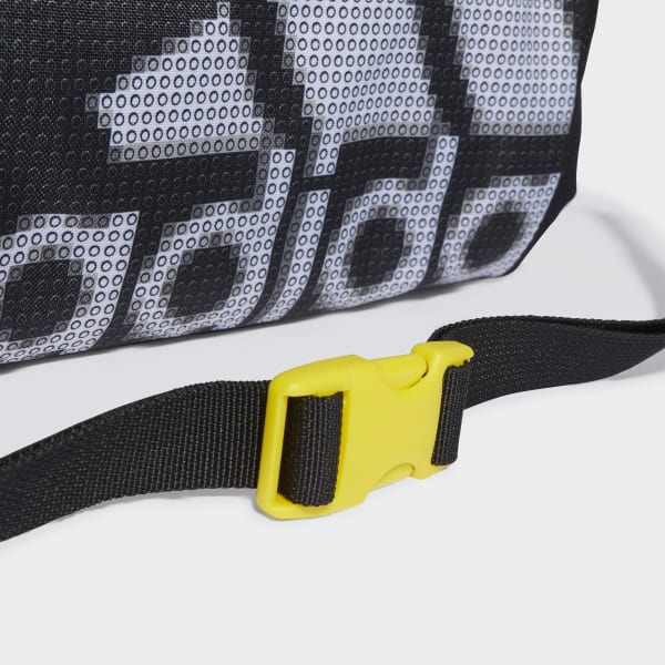 🎒adidas x LEGO® Crossbody Bag Kids - Black | Free Shipping