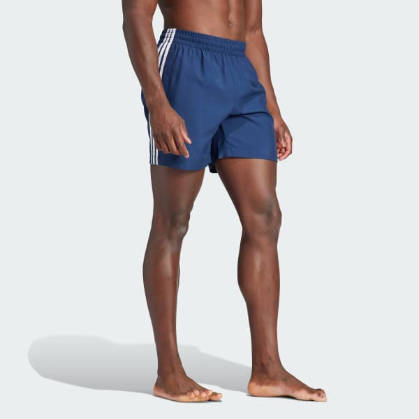 Azul Shorts de Natación Originals Adicolor 3 Franjas