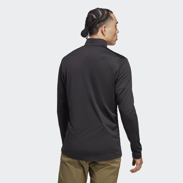 Negro Casaca Terrex Multi Cierre Frontal Felpa