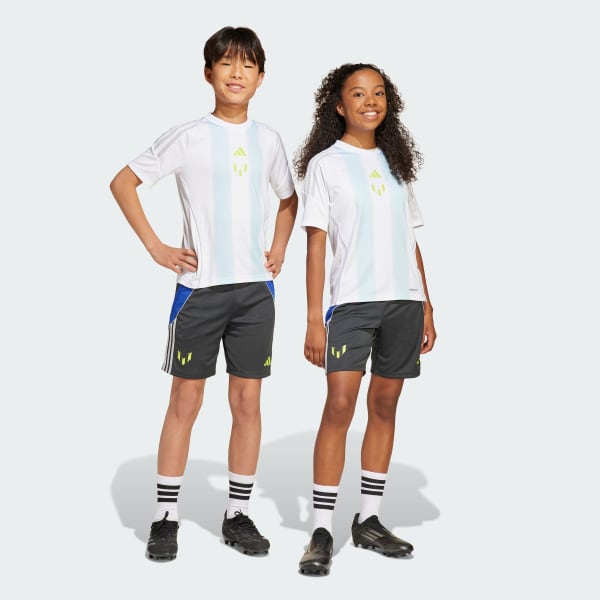 Grau Messi Kids Shorts