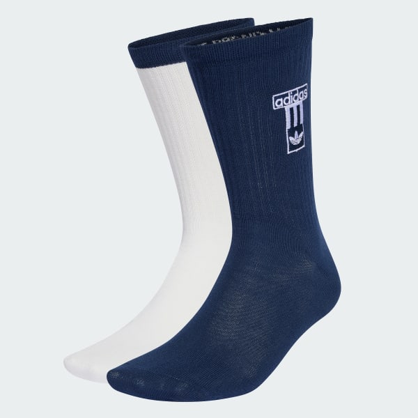 Blau ADIBRK CREW Socken im 2er-PACK