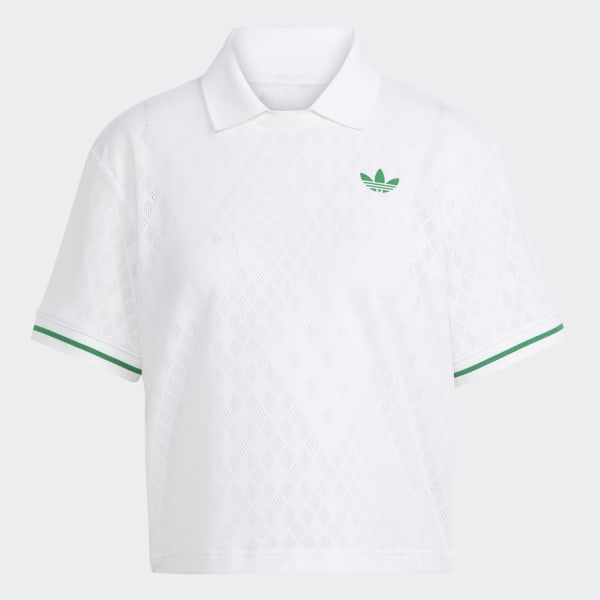Tシャツ・カットソー adidas Football Polo Shirt Mint White IW6307 adidas Trefoil Logo Play Football Graphic Polo Shirt Asia