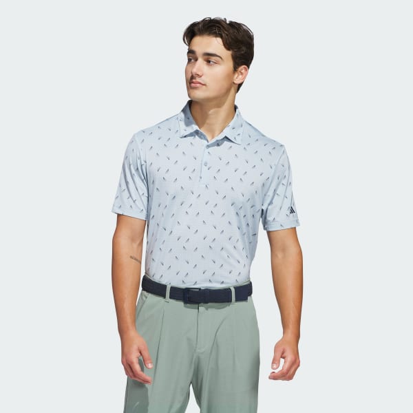Blu Polo Ultimate365 Printed Mesh