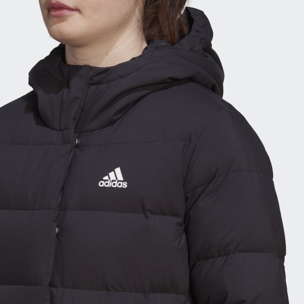 Μαύρο Helionic Hooded Down Jacket