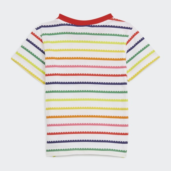 Wit adidas x Classic LEGO® T-shirt en 3/4 Broek Set ZH051
