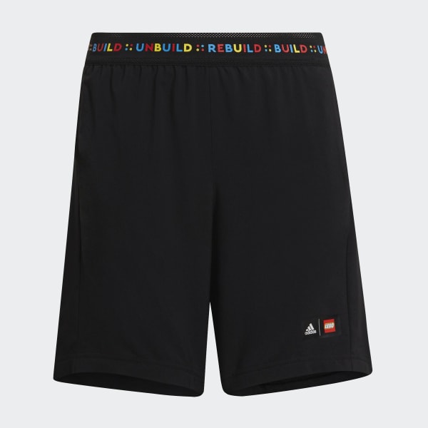cerná Šortky adidas x LEGO® Play Woven