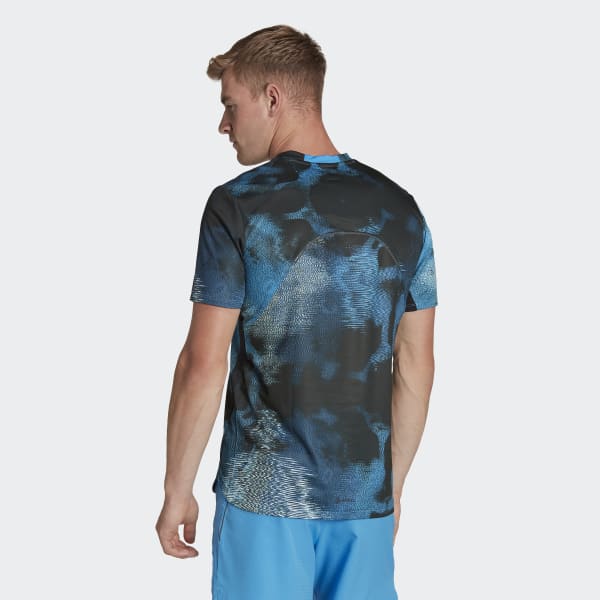 Multicolor Playera de Entrenamiento D4T HIIT Estampada HL087