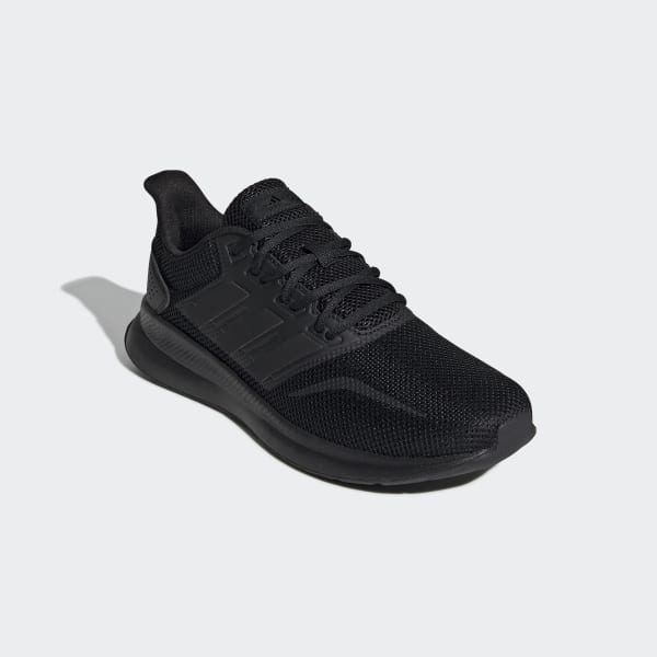 adidas runfalcon black running shoes