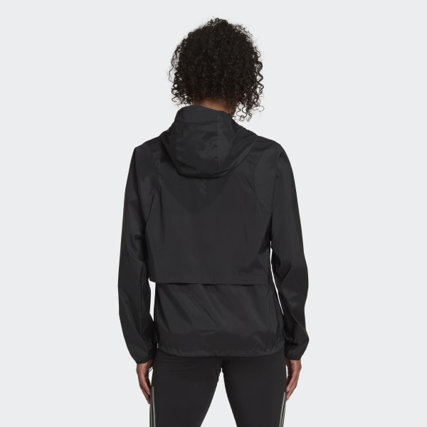 Nero Giacca Run Fast Zip Solid ZF247