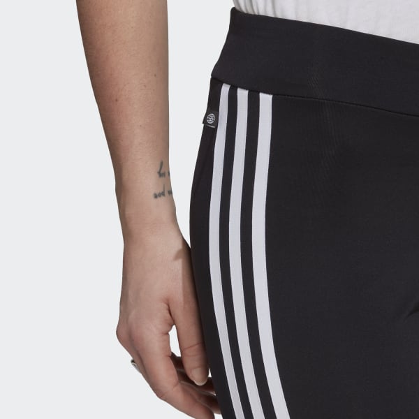 adidas Adicolor Flared Leggings (Plus Size) - Black