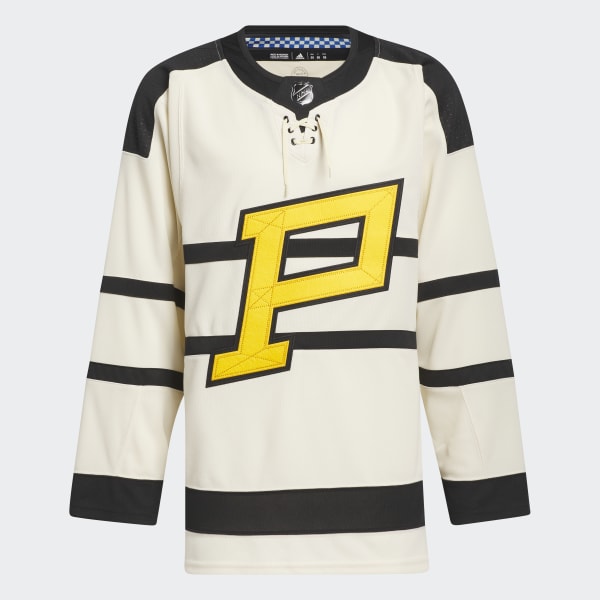 adidas Penguins Authentic Winter Classic Wordmark Jersey - Beige, Men's  Hockey
