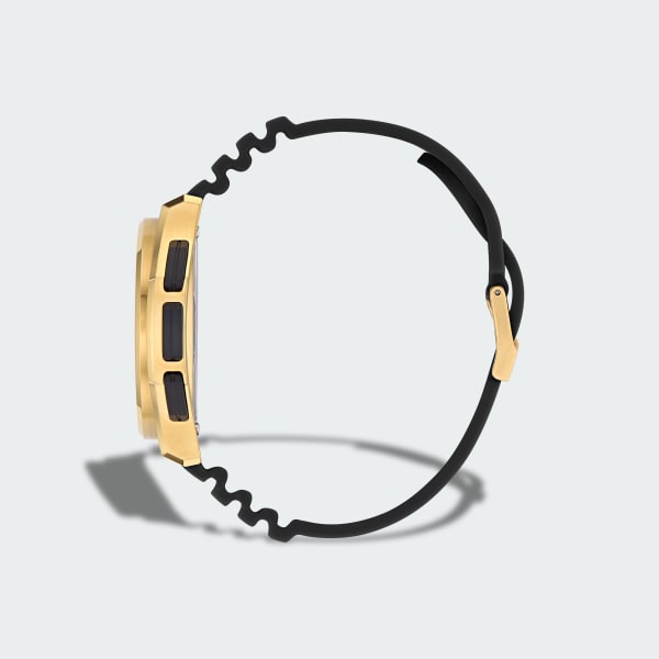 goud EXPRESSION THREE DIGITAL PS Horloge