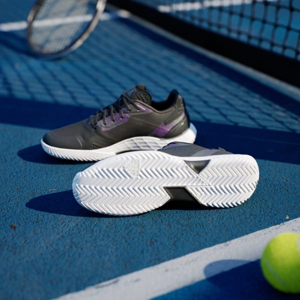 Black Defiant Speed 2 Tennis Shoes