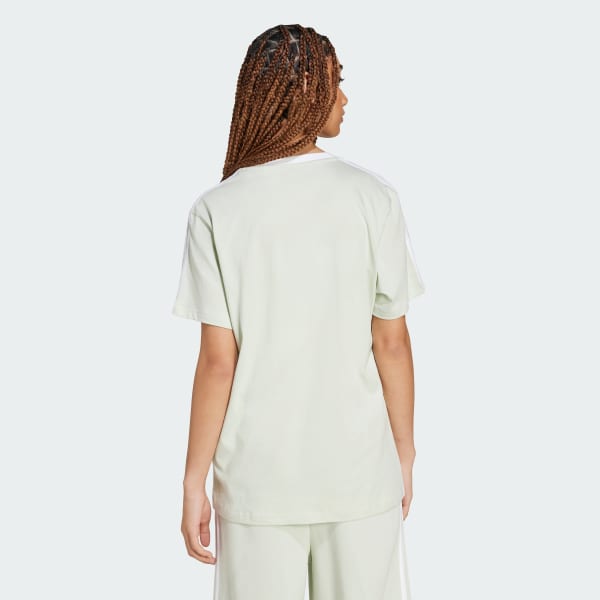 Groen Essentials 3-Stripes T-shirt