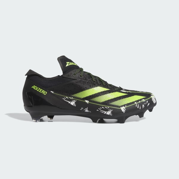 Adidas Adizero Electric Zubaz American Football Cleats Core Black 7 Mens Football Shoes