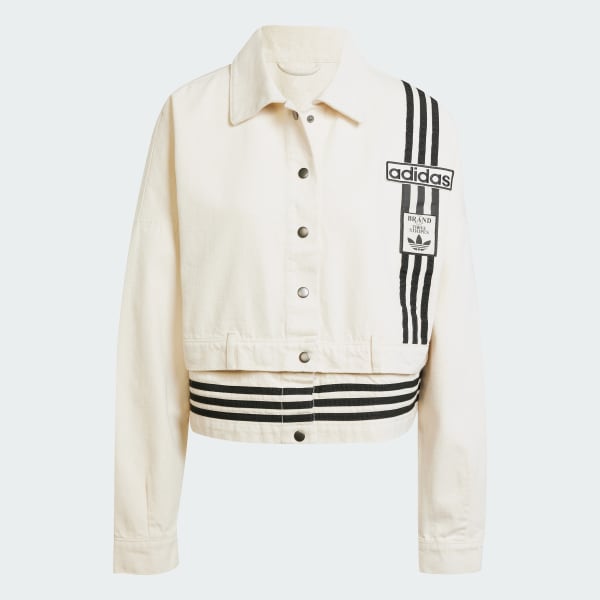 アディダス adidasデニム2-IN-1 トラックトップ　ホワイトJD5617 Jaqueta Denim 2 Em 1 Adibreak - Multicores adidas | adidas Brasil