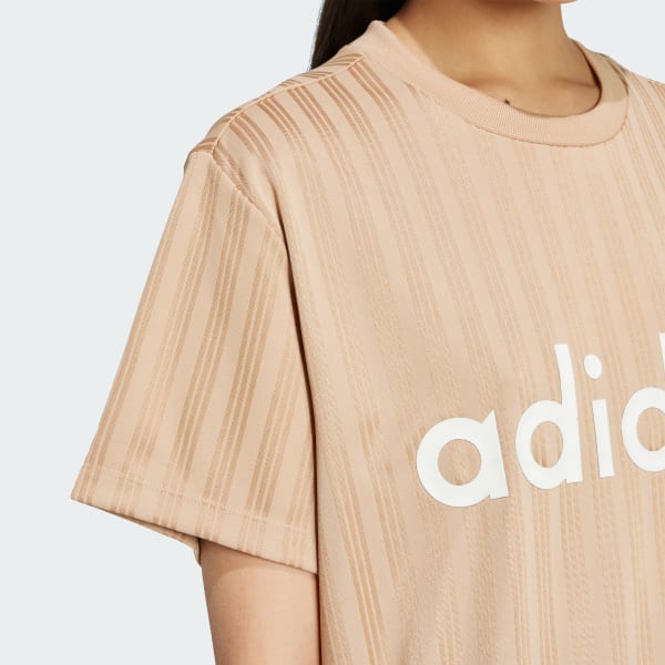 【ADIDAS ORIGINALS】★正規品★LINEAR GRAPHIC BOYFRIENS TEE★ CLOTHING - Linear Graphic Boyfriend Tee - Blue | adidas Oman