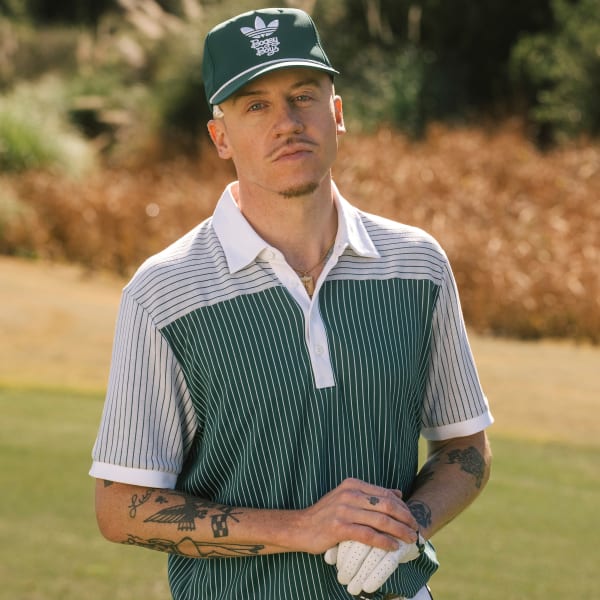adidas Bogey Boys Golf Polo Shirt - Green | Free Shipping