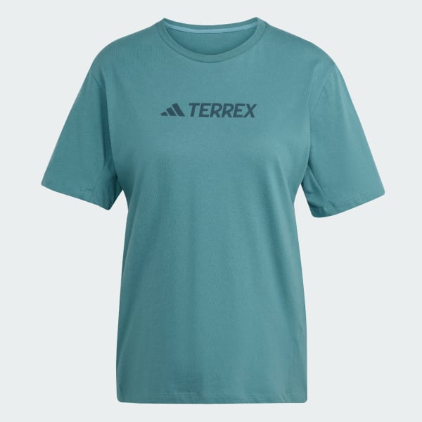 Verde Playera con logo Terrex Classic