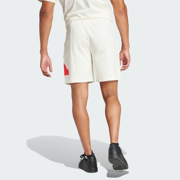White Future Icons Badge of Sport Shorts