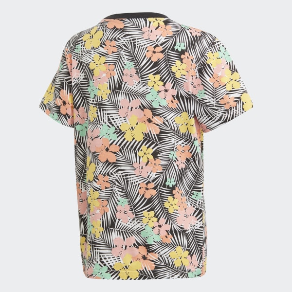 t shirt adidas fleur