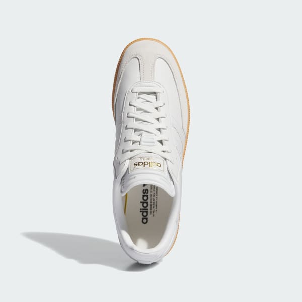 White Samba Golf Shoes