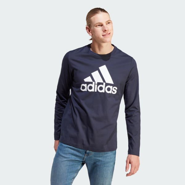 Blue Essentials Long Sleeve Tee