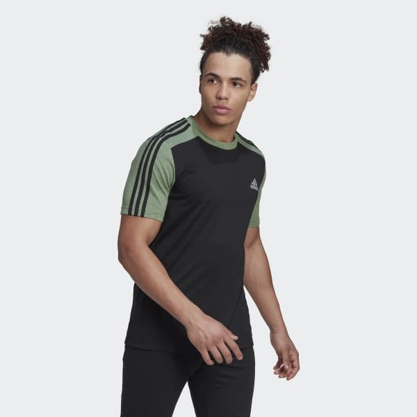 Black Essentials Mélange T-Shirt UG169