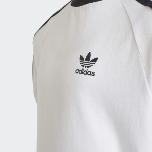 bílá Tričko Adicolor 3-Stripes