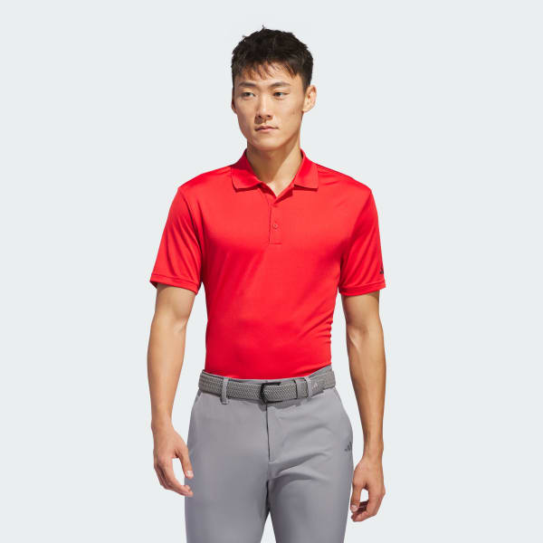 Rojo Playera Polo Core adidas Performance Primegreen