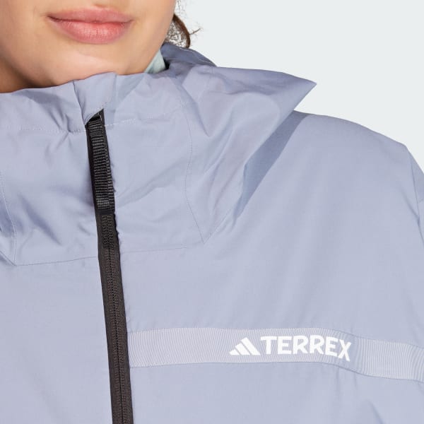 adidas Terrex Multi RAIN.RDY 2.5-Layer Rain Jacket (Plus Size) - Purple |  adidas Finland