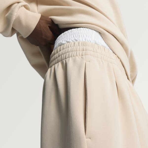 adidas SOFT LUX STRAIGHT LEG PANTS - Beige | Free Shipping with