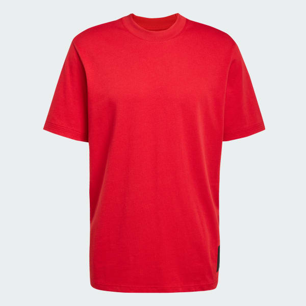 Red Fashion Label Graphic Tee